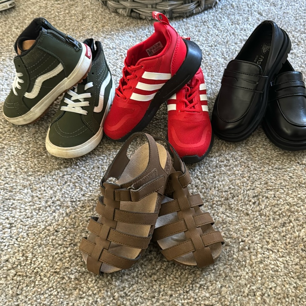 Toddler Boy Sz 9 Shoes Lot
